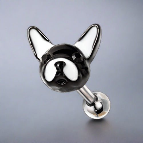 316L Stainless Steel "ARI" the Frenchie Cartilage Earring - GoldenLux.us