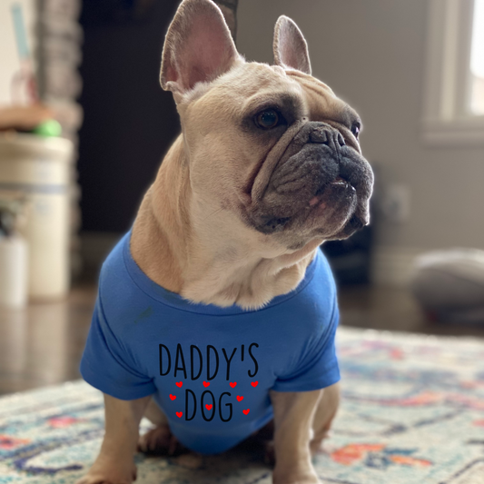 Daddy's Dog Dog Shirt - GoldenLux.us